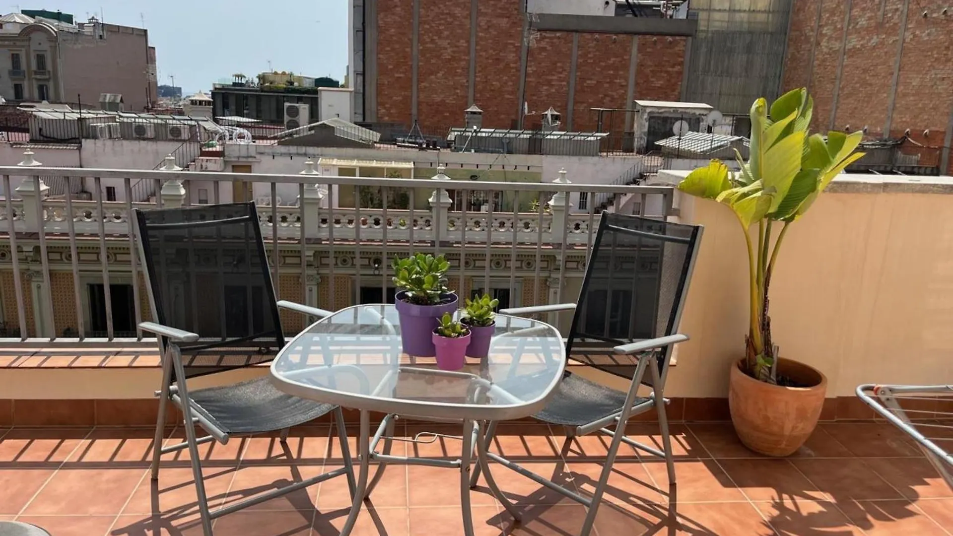 Apartamento Con Terraza Privada Y Wifi En El Corazon De Barcelona - Es-341-5 location
